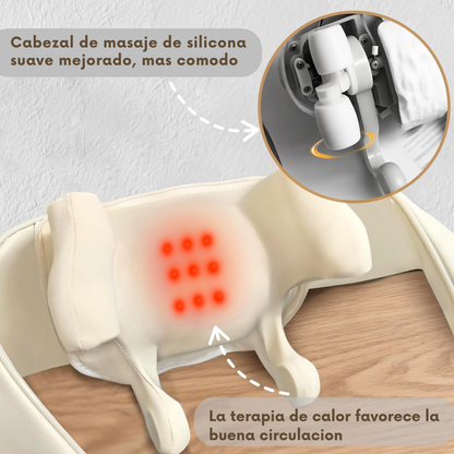 Masajeador inalámbrico para cuello y espalda